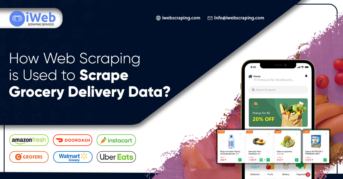 How Web Scraping is Used to Scrape Grocery Delivery Data..